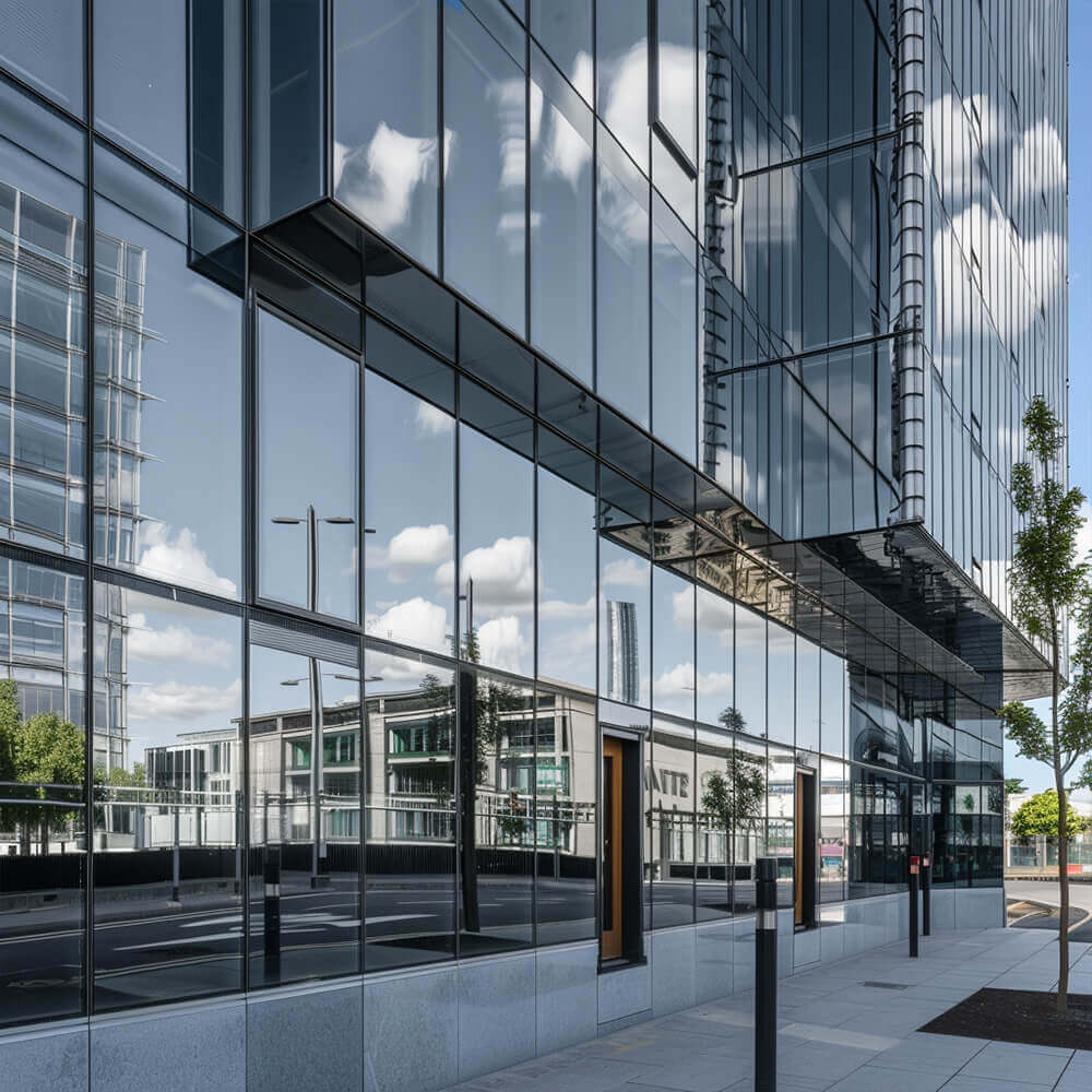 Deluxe Comfort Stainless Steel Window Film